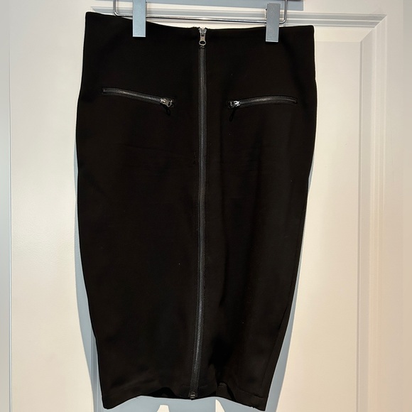 Black Pencil Skirt - Picture 1 of 6